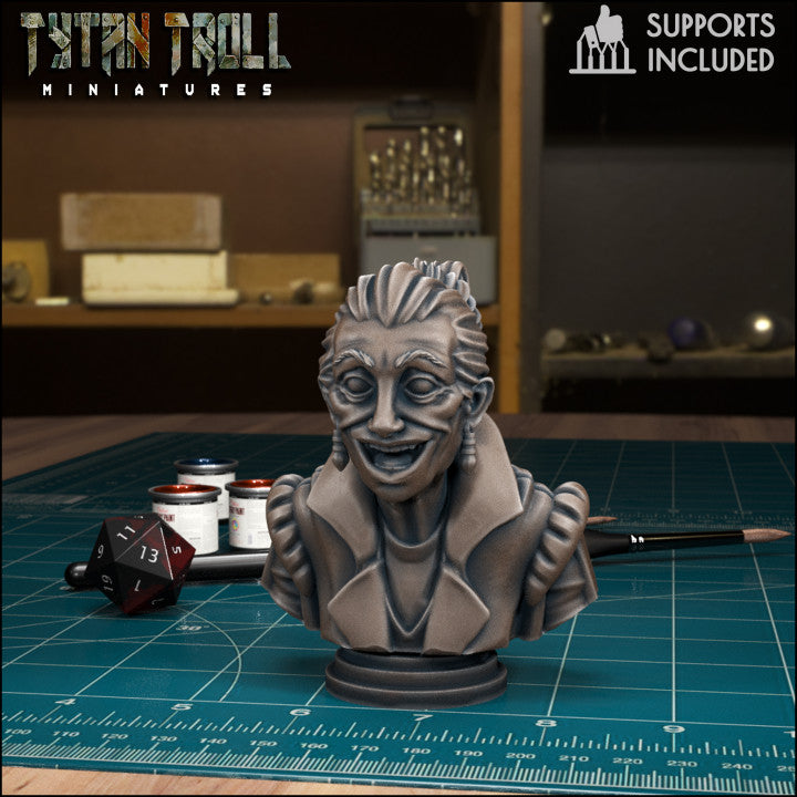 Lydia Petrovna Bust by Tytan Troll Miniatures