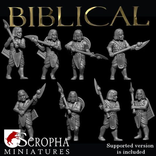 Egyptian maceaxe warriors