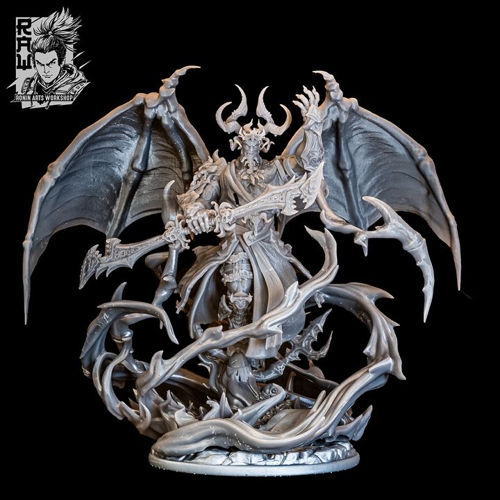 Demon King Malachar - Giant Demon Monster by Ronin Arts Workshop