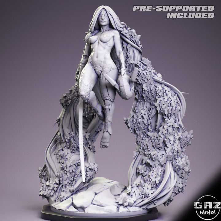 Malania, Elden Ring fan sculpt by Gaz Minis