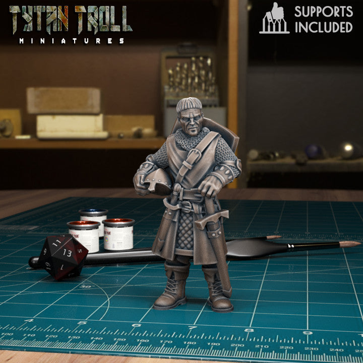 Man At Arms 12 by Tytan Troll Miniatures