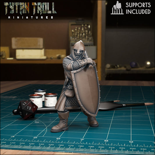 Man At Arms 07 by Tytan Troll Miniatures