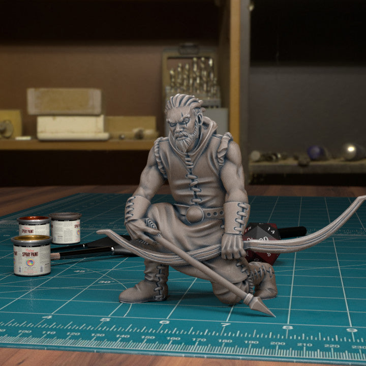 Male Archer Bandit 02 by Tytan Troll Miniatures