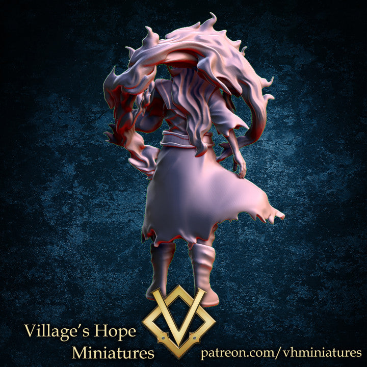 Wuxia Evil Flame Sect Master by Village's Hope Miniatures