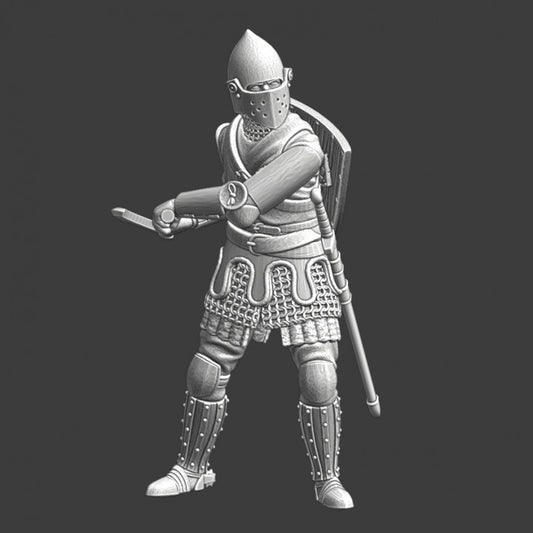 Medieval Knight Model - With Axe