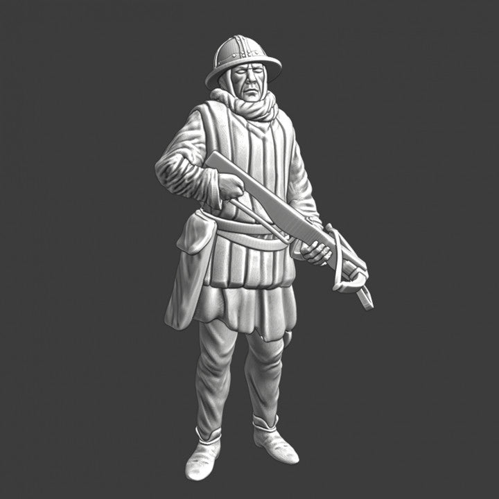Medieval crossbowman - Guard.