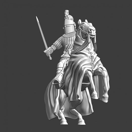 Medieval English Prince - Mounted