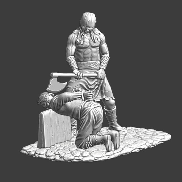 Medieval execution - complete scene. – Studio Historia