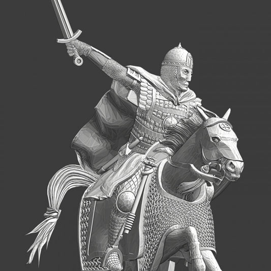 Medieval Lord of Novgorod - mounted