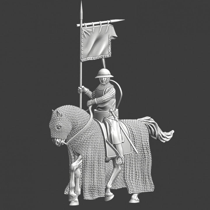 Teutonic Order Sergeant with banner