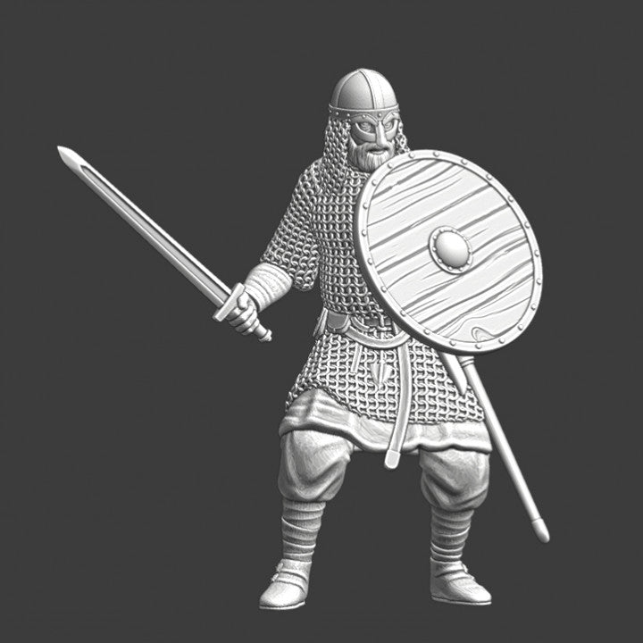 Viking warrior - Dark Age wargaming figure