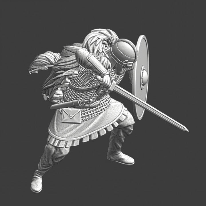 Viking Warrior - Sword and shield