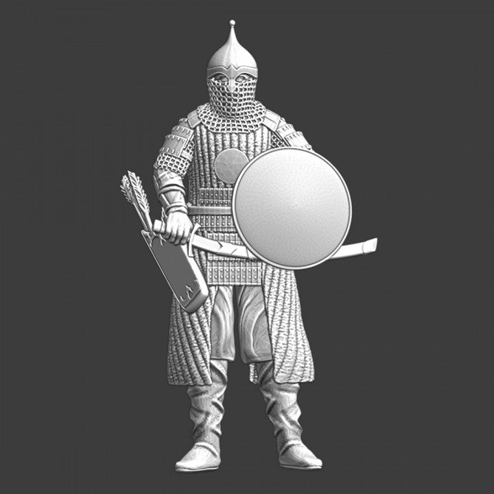 Medieval Eastern Steppe warrior - dismounted