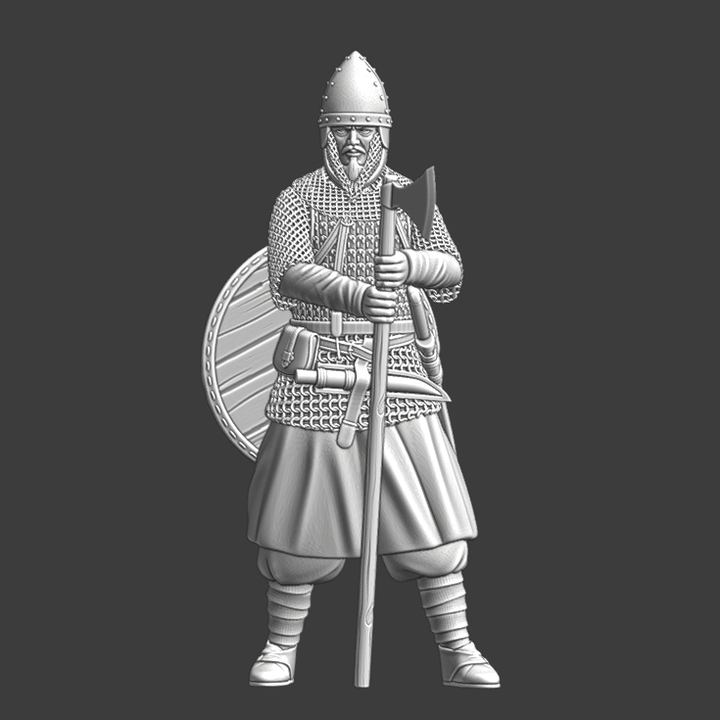 Byzantine Varangian Guard - Resting with axe