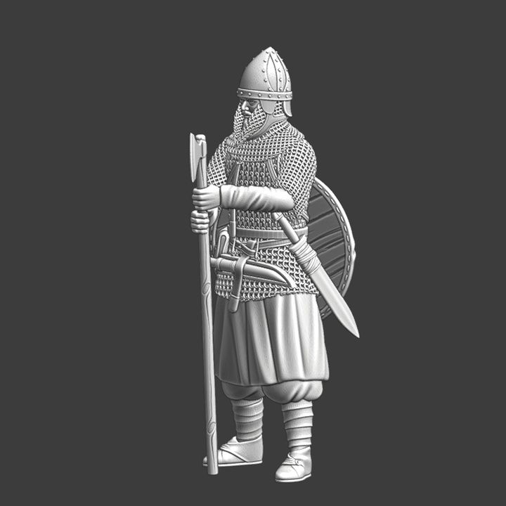 Byzantine Varangian Guard - Resting with axe