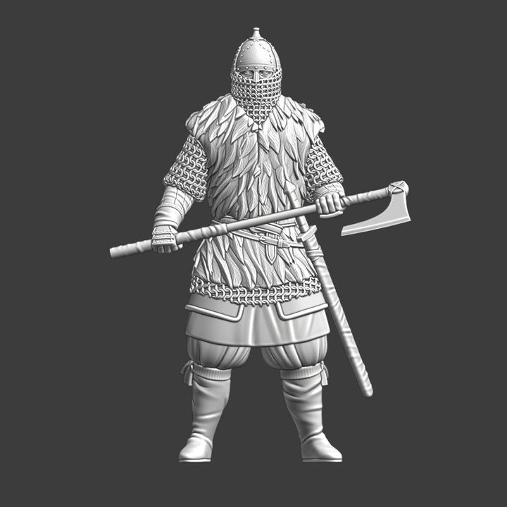 Kievan Rus Heavy Axe Warrior – Medieval Eastern Infantry.