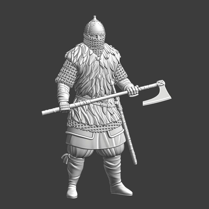 Kievan Rus Heavy Axe Warrior – Medieval Eastern Infantry.