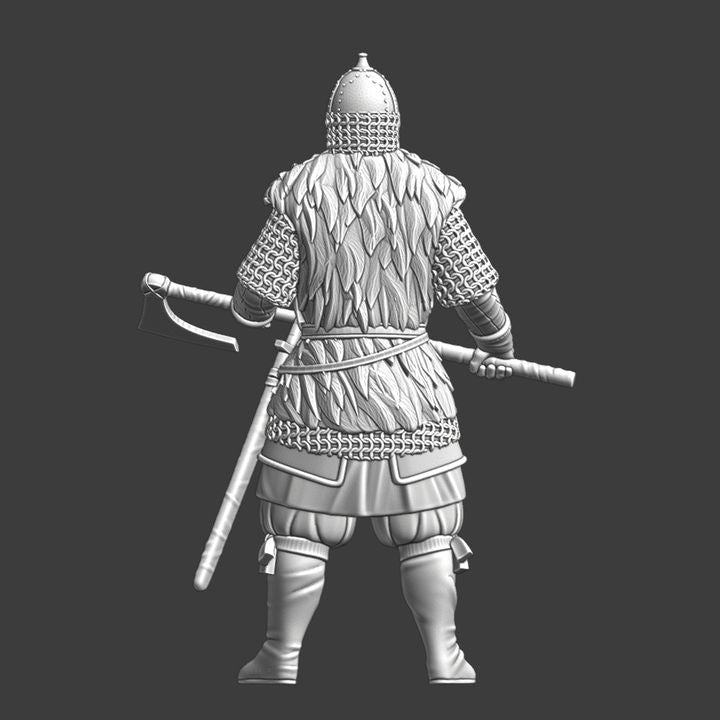 Kievan Rus Heavy Axe Warrior – Medieval Eastern Infantry.