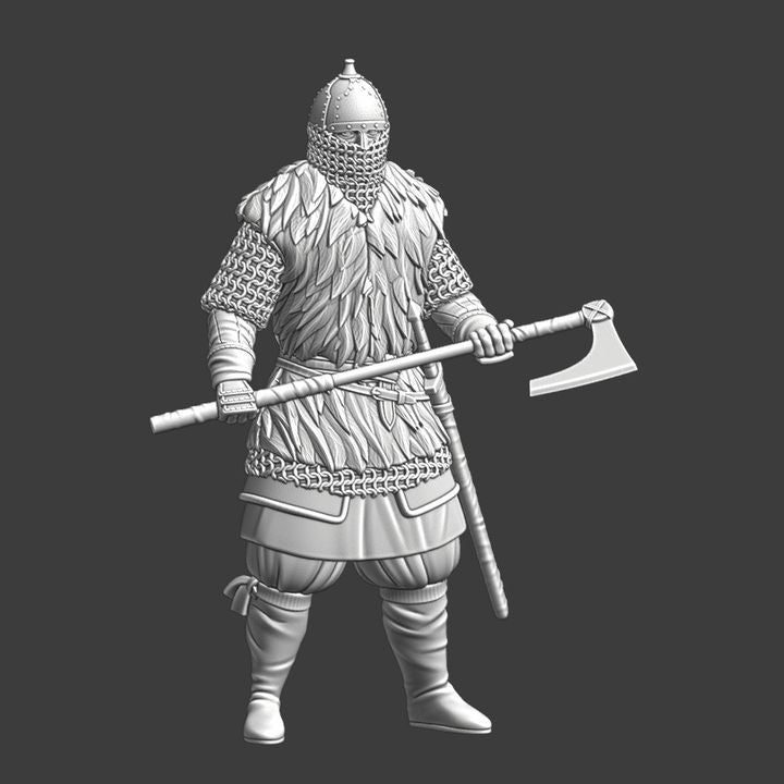 Kievan Rus Heavy Axe Warrior – Medieval Eastern Infantry.