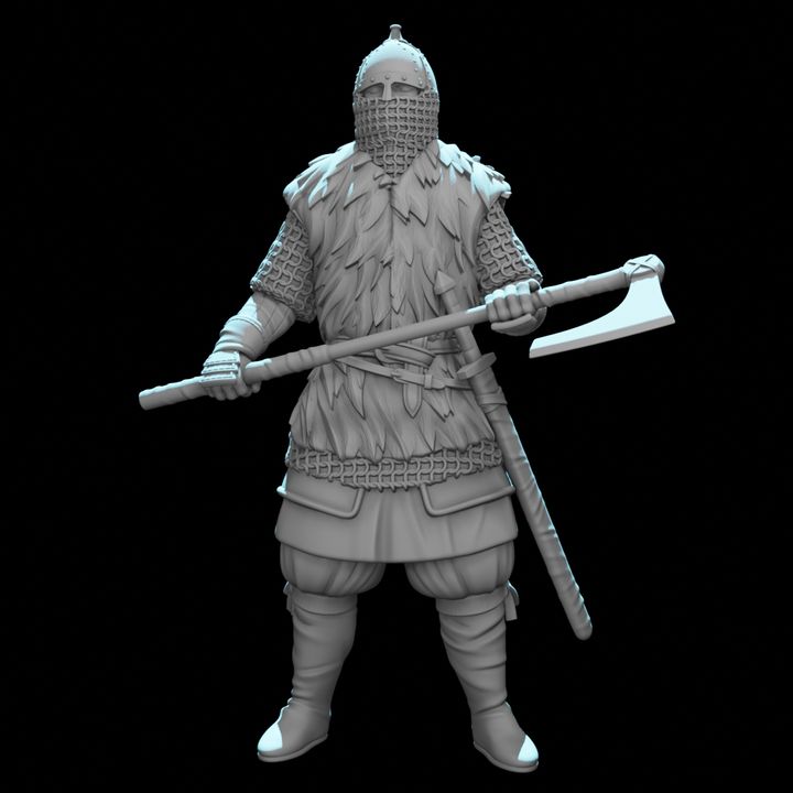 Kievan Rus Heavy Axe Warrior – Medieval Eastern Infantry.