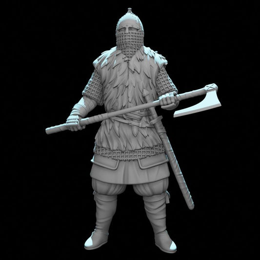 Kievan Rus Heavy Axe Warrior – Medieval Eastern Infantry.