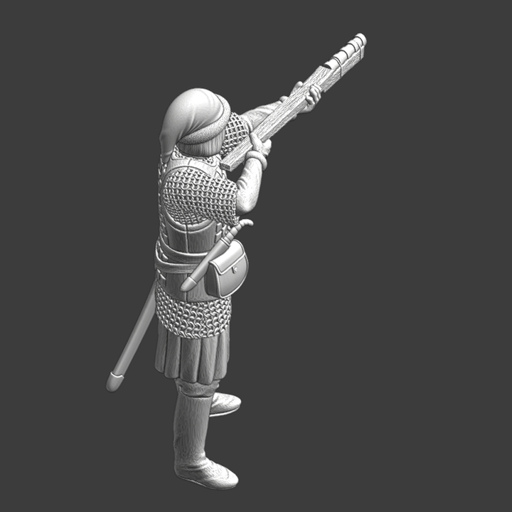 Medieval Kievan-Rus (Ukrainian) Hand gunner