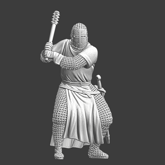 Saint Lazarus Order knight in combat.
