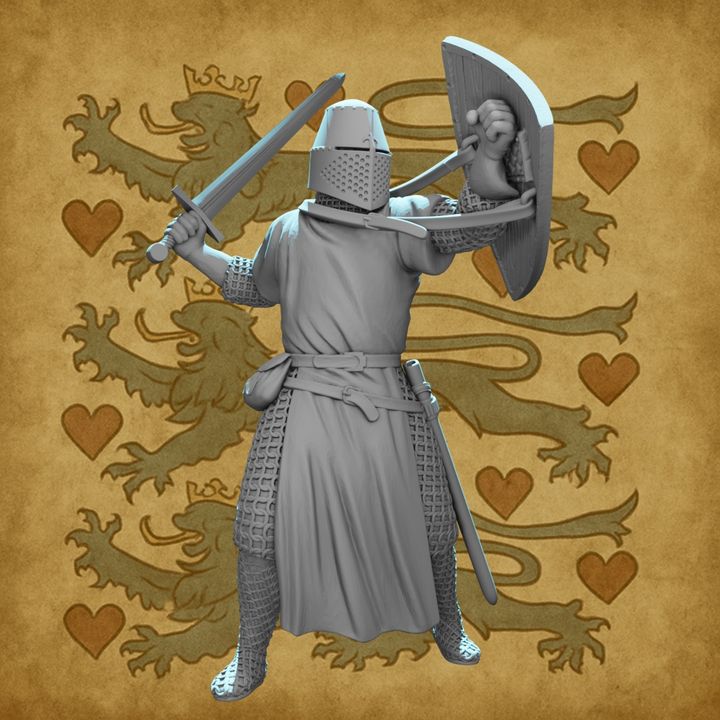 Medieval Crusader Knight – Great Helm.