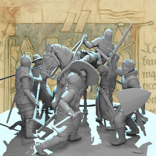 In the thick of the Battle.