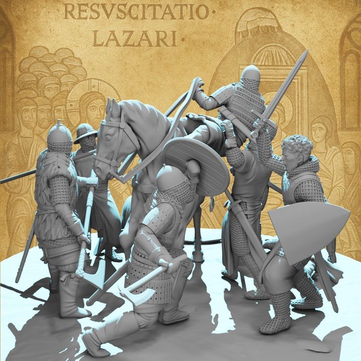 In the thick of the Battle.