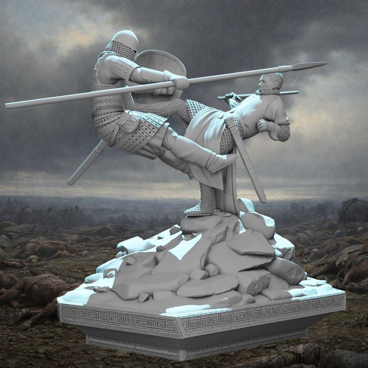 Clash of Faiths – Crusader vs Rus Knight.