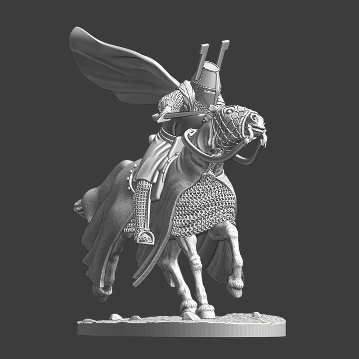 Teutonic Commander Charging.