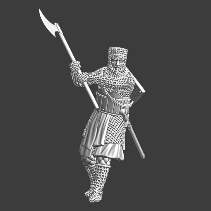 Medieval Scottish Knight - Black Douglas