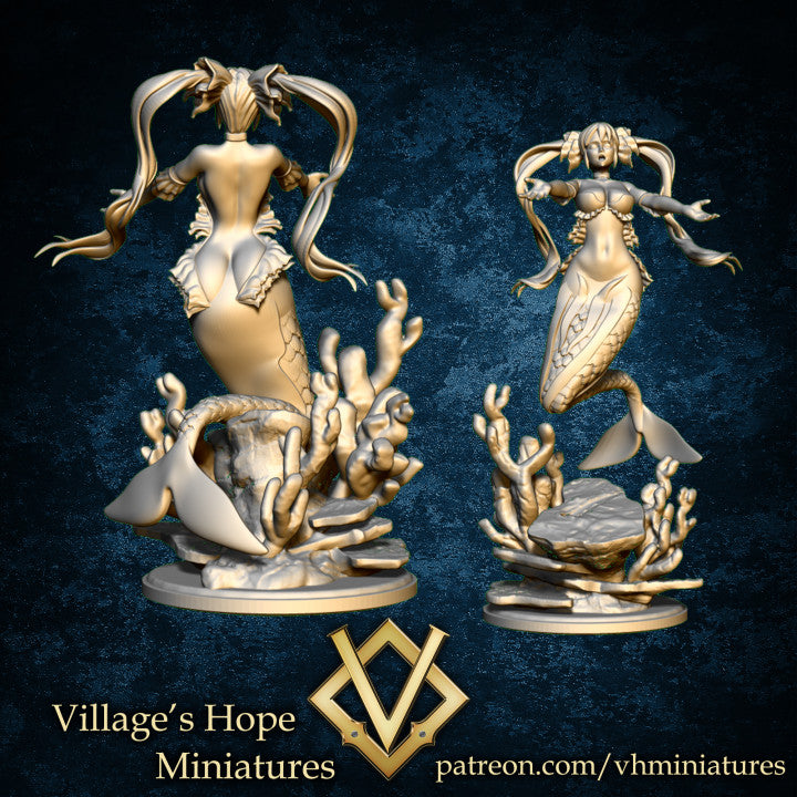 Sexy Guild Mate Series No.7 Mermaid by Village's Hope Miniatures