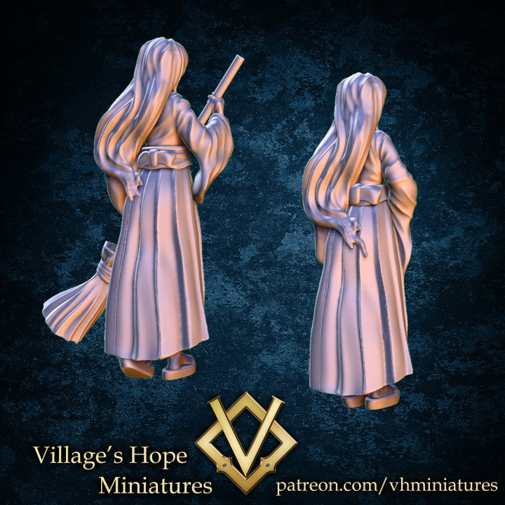 Miko Apprentice by Village's Hope Miniatures