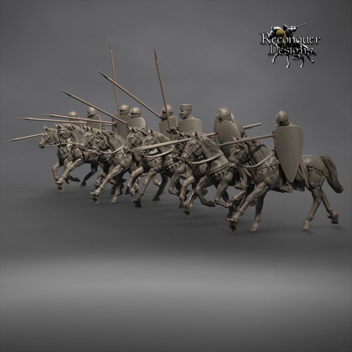 Miitary Order knights Set D 12th-early13th century by Reconquer Designs.