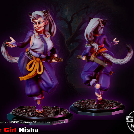 Nisha Tiger Girl by Gaz Minis