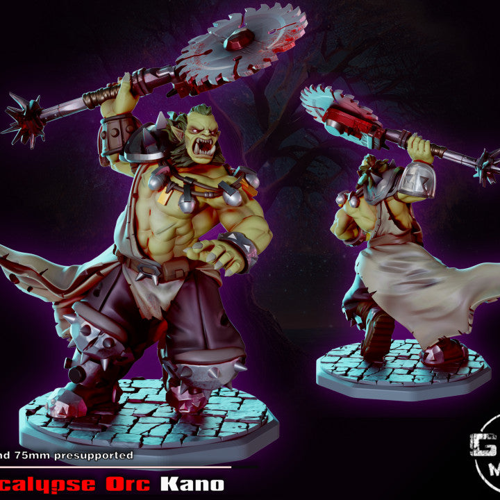 Apocalypse Orc Targ by Gaz Minis