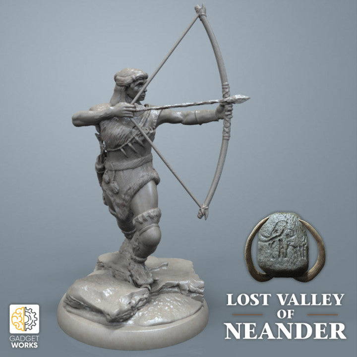 Neanderthal Hunting Party by Gadgetworks Miniatures