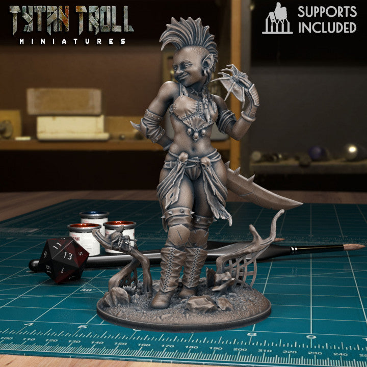 Greta Mohawk by Tytan Troll Miniatures