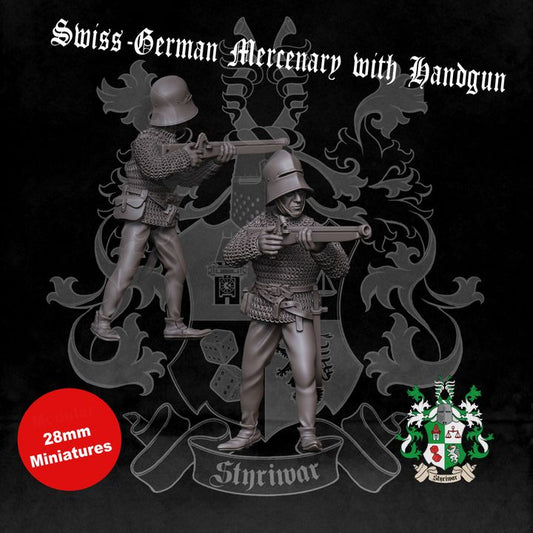 Late Medieval Swiss-German Mercenary Handgunner by Styriwar