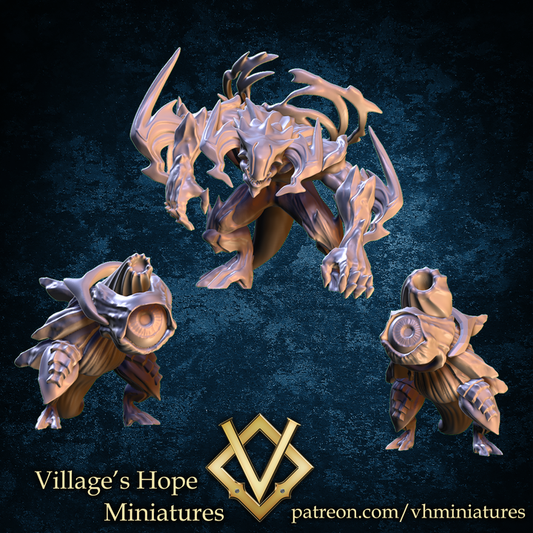 Cosmic predator squad by Village's Hope Miniatures