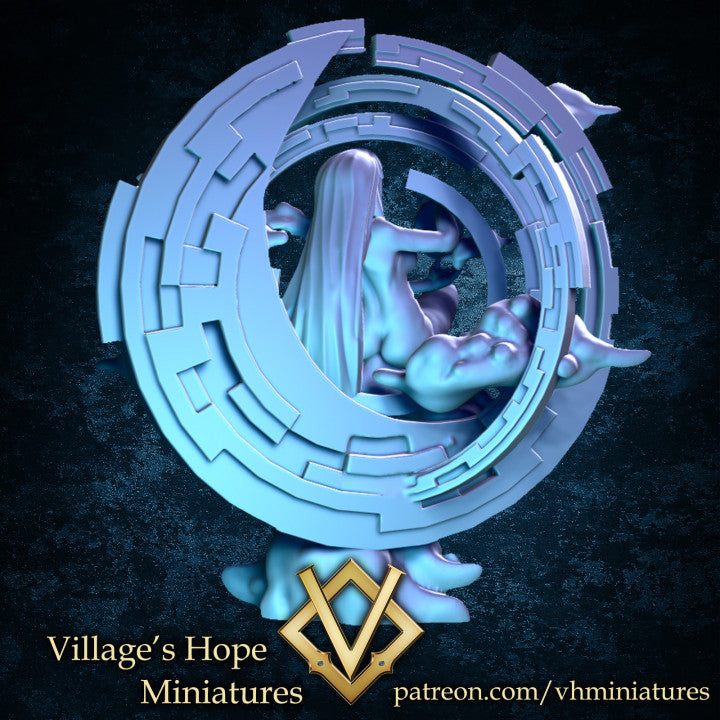 Avatar Of Moon Goddess by Village's Hope Miniatures