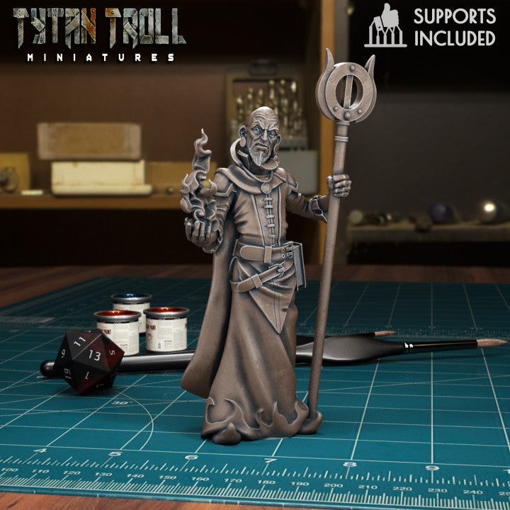 Mordenkainen Archmage Wizard by Tytan Troll Miniatures