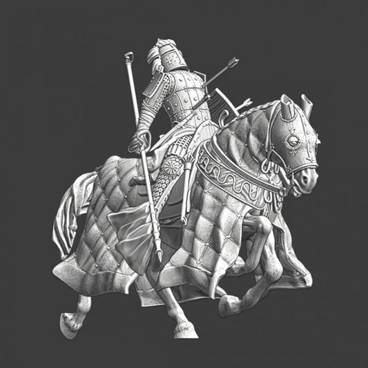 Killed knight - still mounted