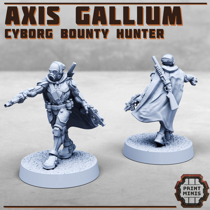 Axis Gallium, Cyborg Bounty Hunter