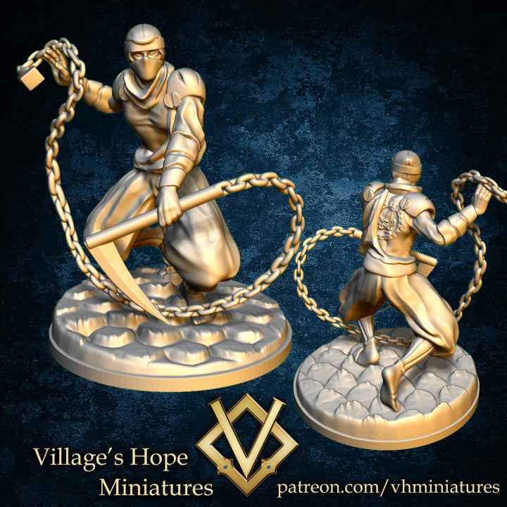 Ninja Squad by Village's Hope Miniatures