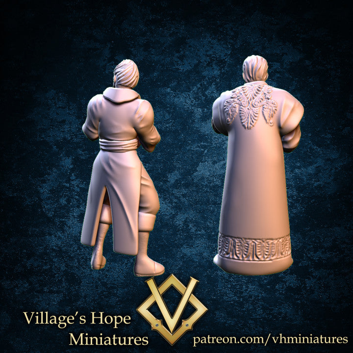 Captured Noble Men / Priest by Village's Hope Miniatures