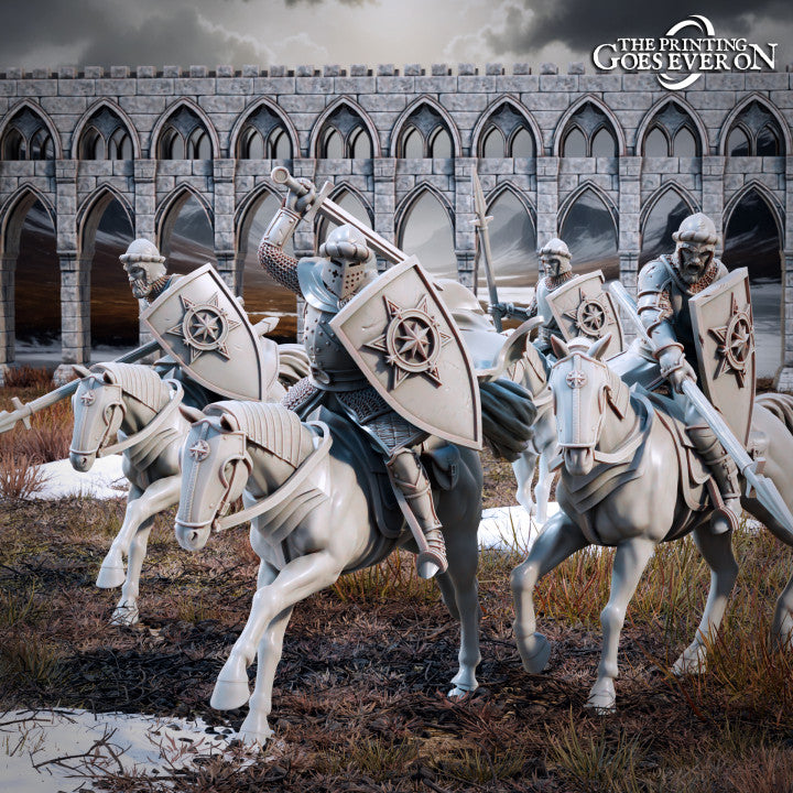 Northern Kingdom Cavalry by the Printing Goes Ever On