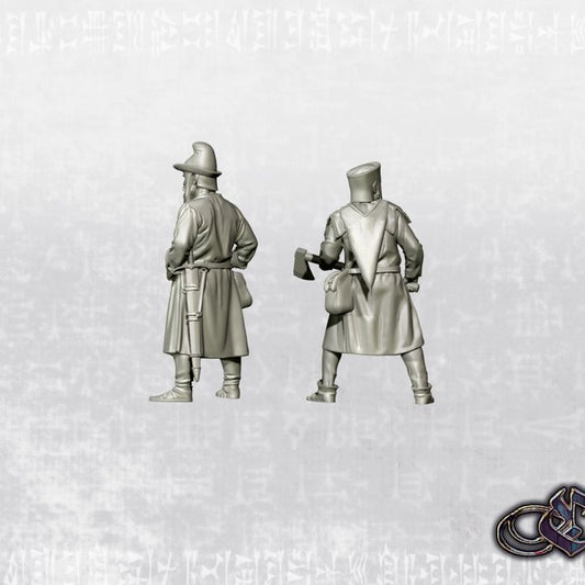 "Armed Citizens - 14th century" by Ezipion miniatures